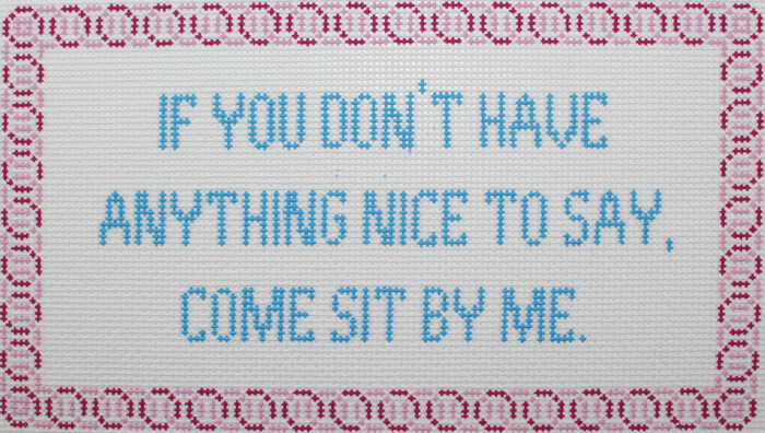 Anything Nice to Say