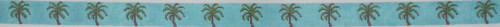 Palm Trees Teal-Short Version