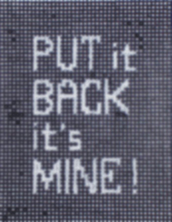 Put Me Back-Black