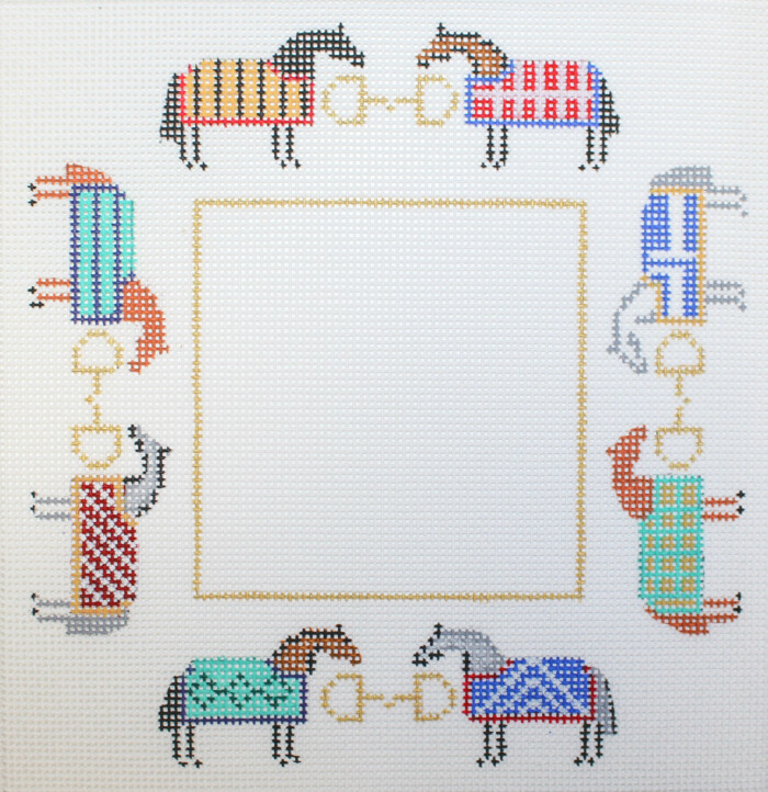 Horses in their Blankets