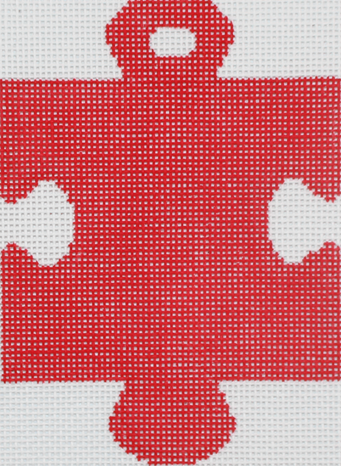 Puzzle Piece-Red