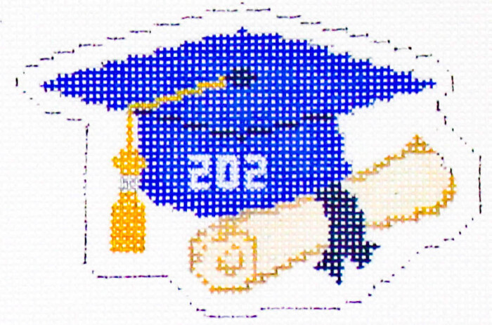 Graduation Cap-Blue