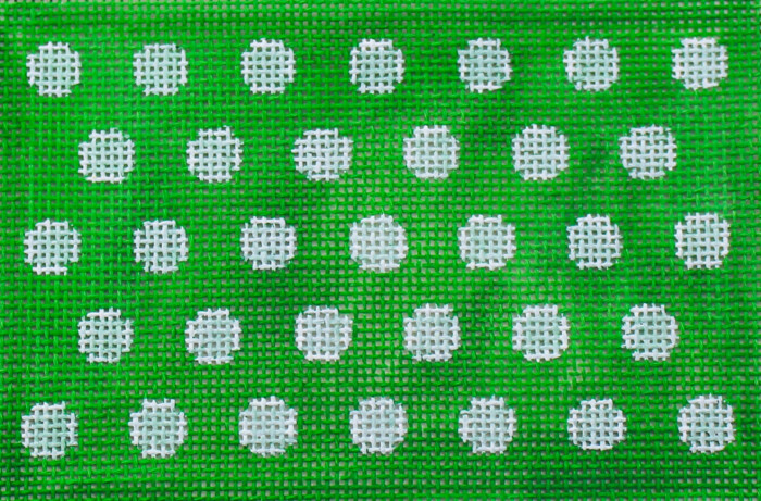 Polka Dots-Green Passport Cover