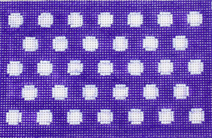 Polka Dots-Purple Passport Cover