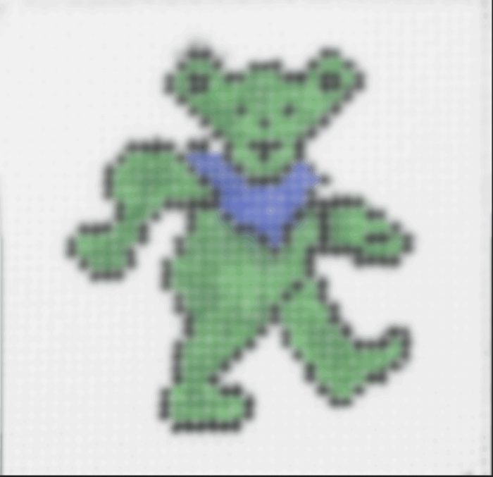 Grateful Dead Bear-Green
