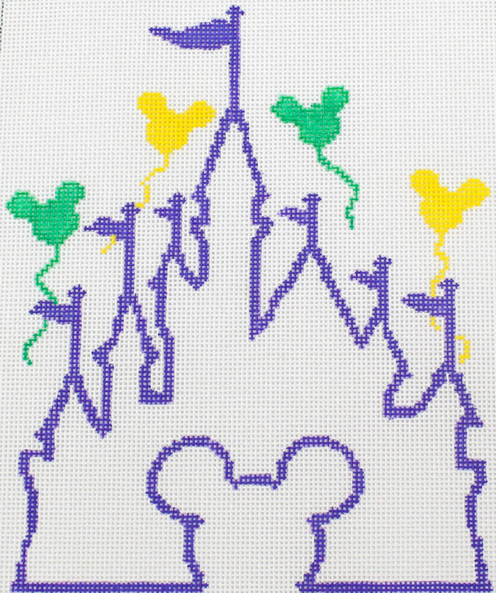 Mickey Castle Tooth Fairy Pillow