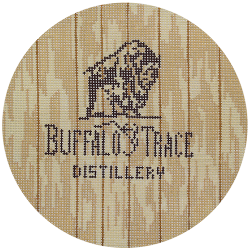Buffalo Trace Logo with Barrel Bkg