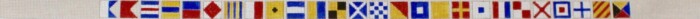 Alphabet Nautical Flags-Khaki