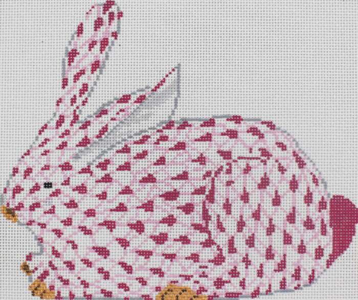 Herend Bunny-Pink 13 Count