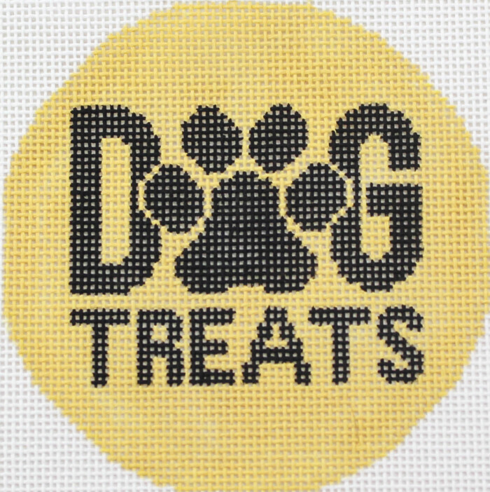 Dog Treats on Tan-Includes Jar