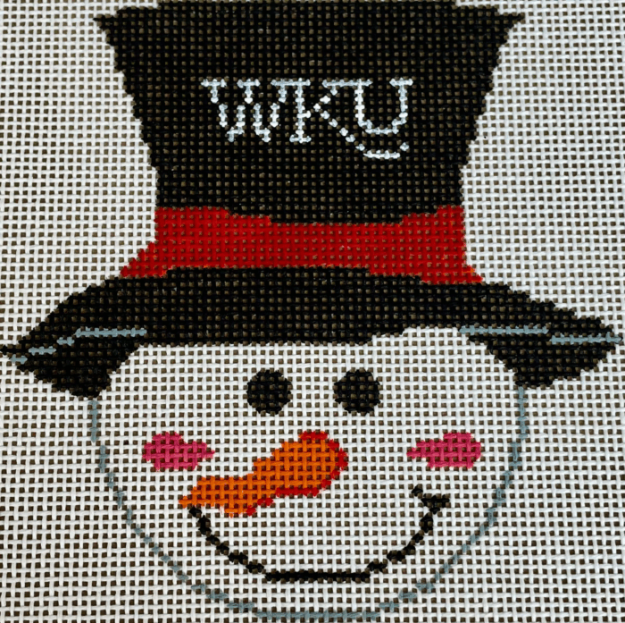 Snowman in Top Hat-WKU