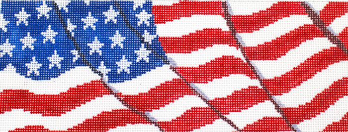 Wavy American Flag